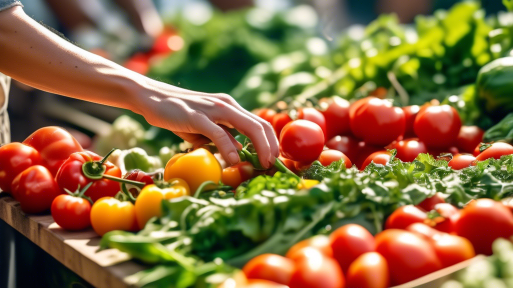 As temperatures rise, consumers are likely to show increased interest in purchasing organic vegetables.