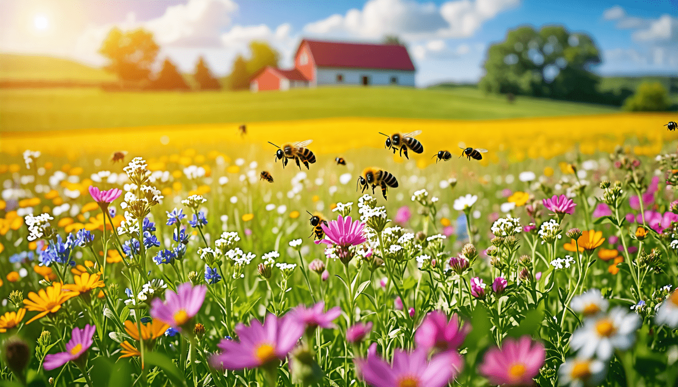 Eco-friendly agriculture boosts bee well-being