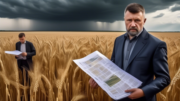 Ukrainian agriculture minister suspected of masterminding land acquisition scheme.