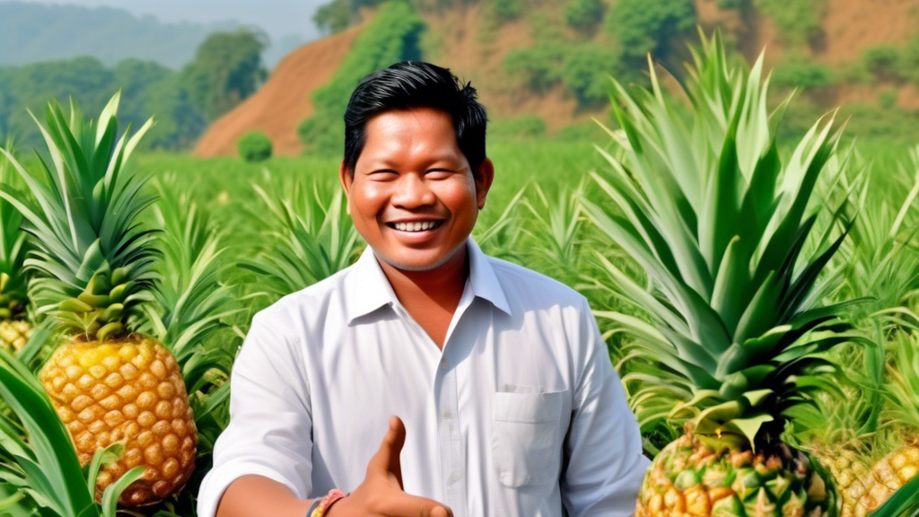 Meghalaya's Organic Pineapples Delight Delhiites as CM Conrad Showcases the Fruit in the Capital
