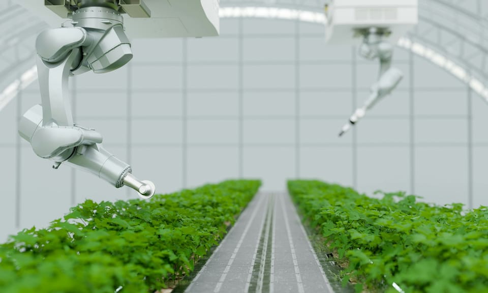 Advancement of Robots: Technological Transformations in Farming.